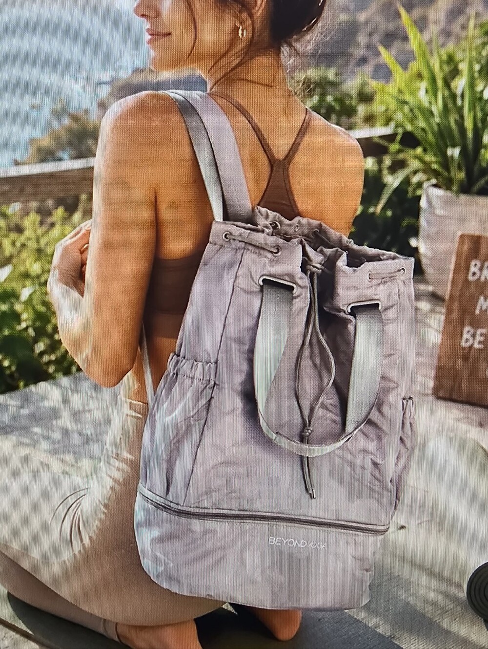 BEYOND YOGA convertible Gym Bag/backpack